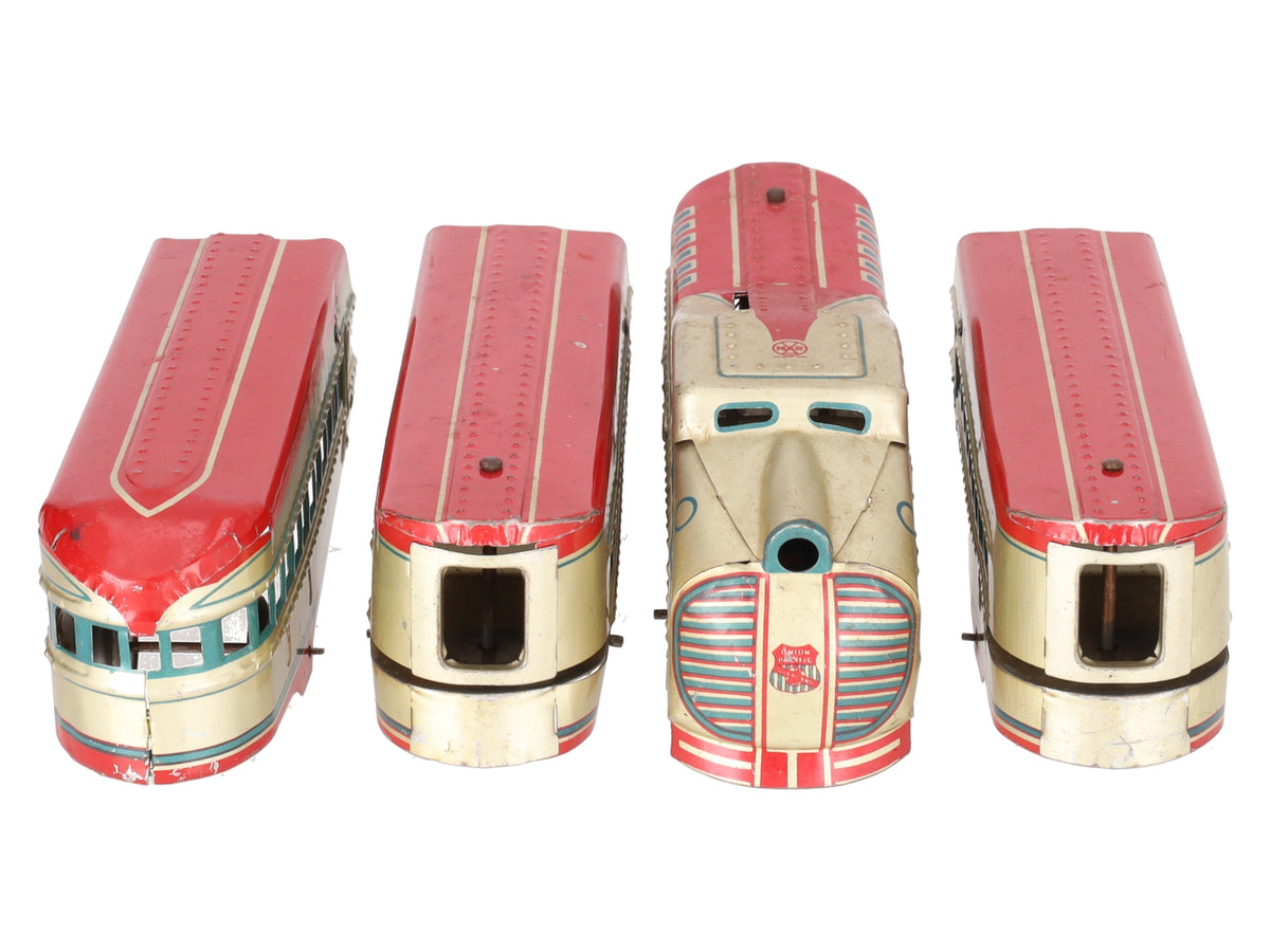 Marx 7674 Vintage O M10005 Union Pacific Streamliner Set VG/Box