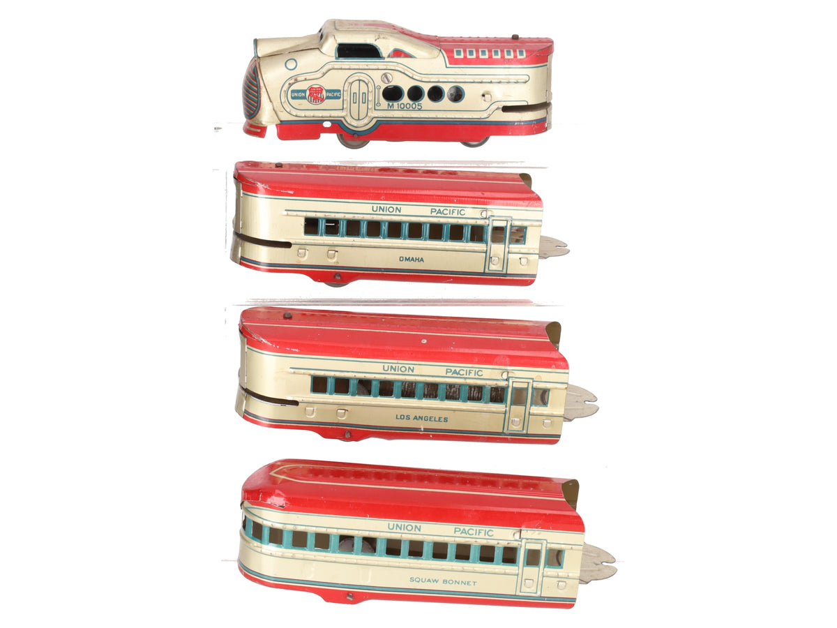 Marx 7674 Vintage O M10005 Union Pacific Streamliner Set VG/Box