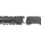Lionel 736 Vintage O 2-8-4 Berkshire Steam Locomotive w/2666W Tender VG