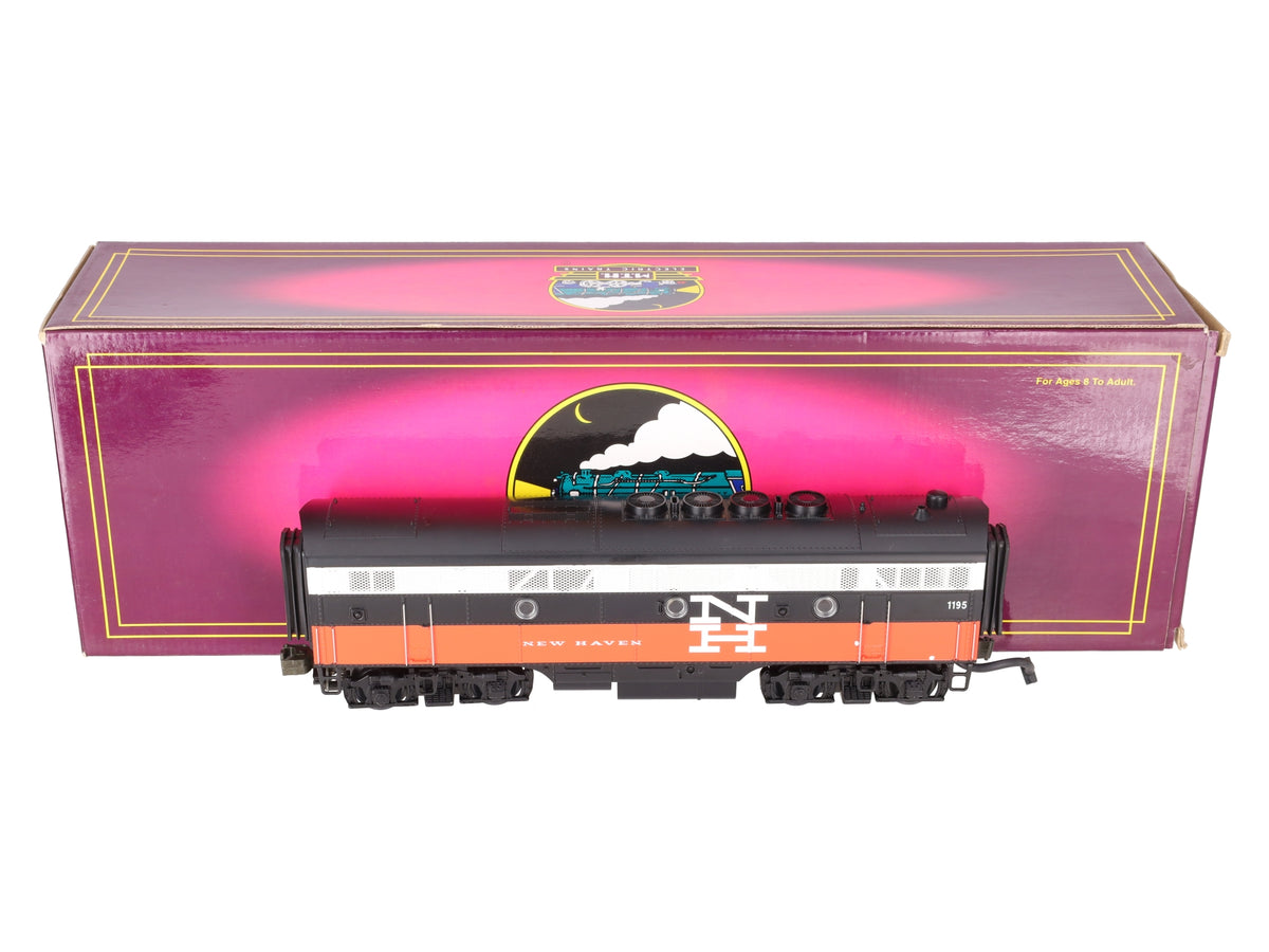 MTH 20-2089-3 New Haven EMD F3 Powered B-Unit Diesel Engine #1195 EX/Box