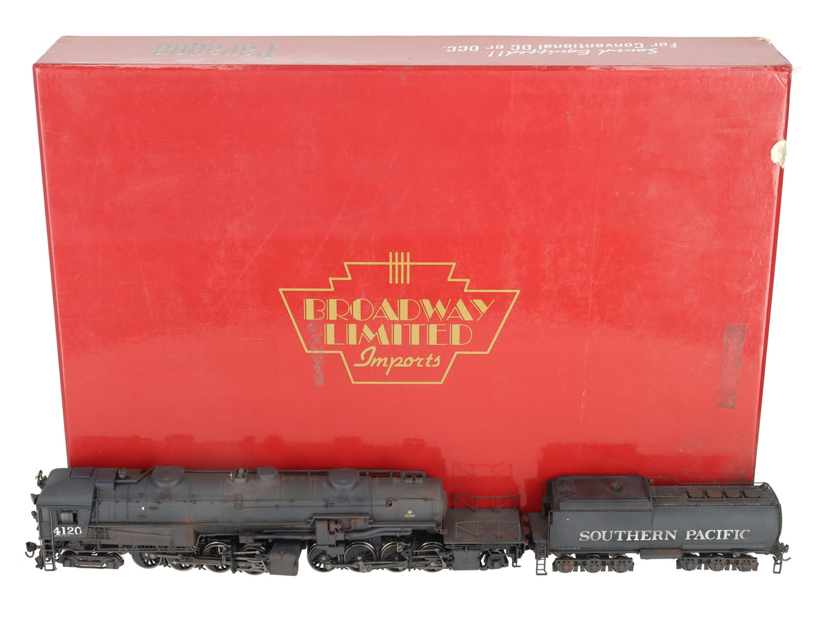 Broadway Limited 031 HO Scale SP Cab-Forward AC-5 4-8-8-2 Steam Locomotive #4120 VG/Box