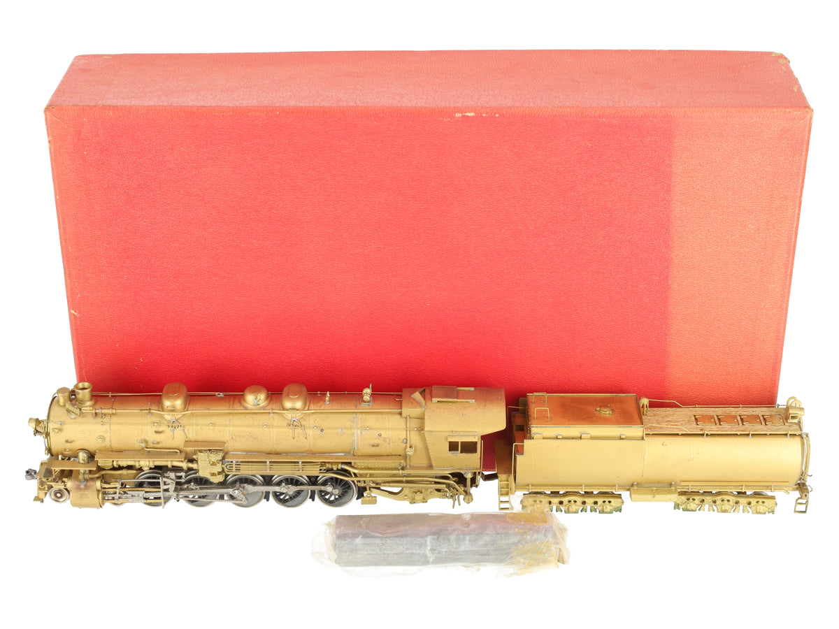 Westside Model Co. HO Scale Brass Southern Pacific 4-10-2 Steam Loco & Tender EX/Box
