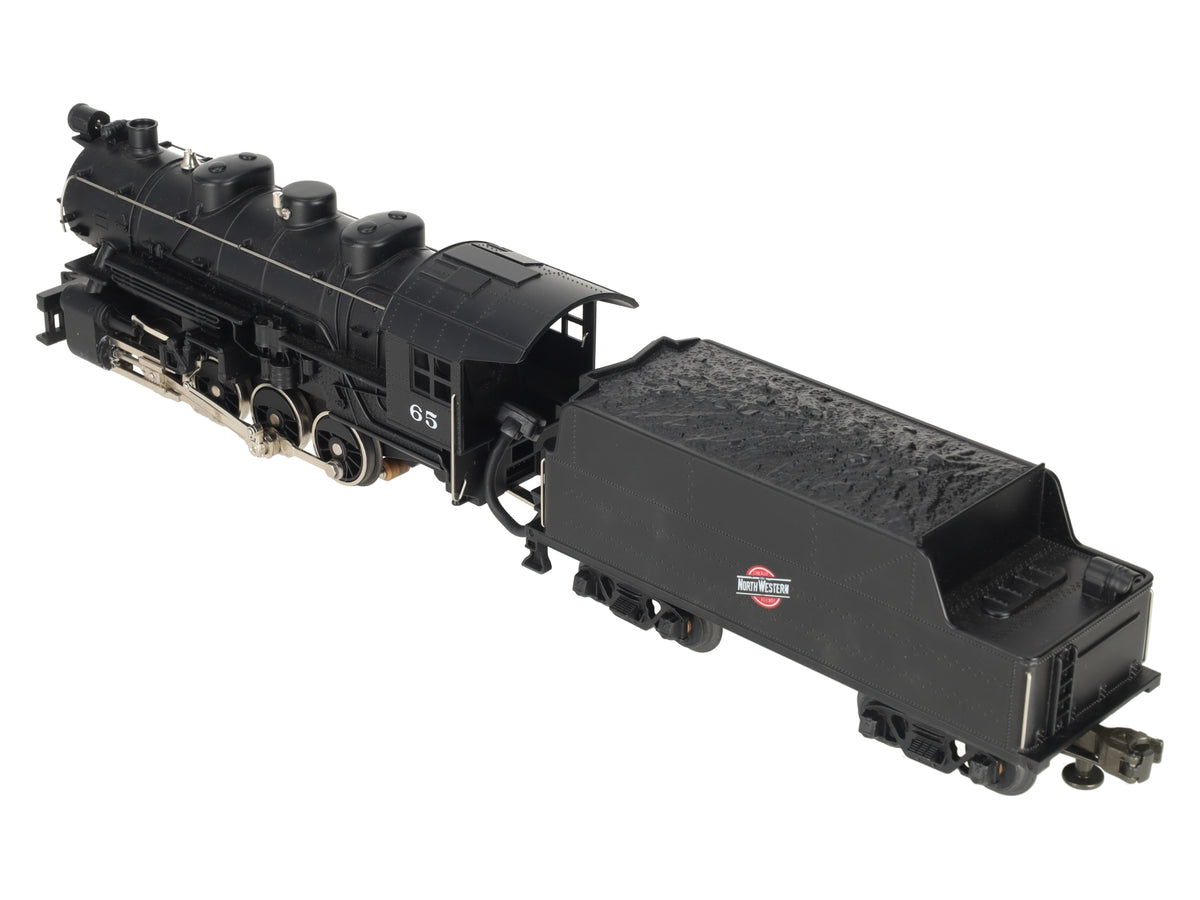MTH 30-1112-1 O Chicago & Northwestern 0-8-0 Steam Locomotive Switcher w/PS1 #65 EX/Box
