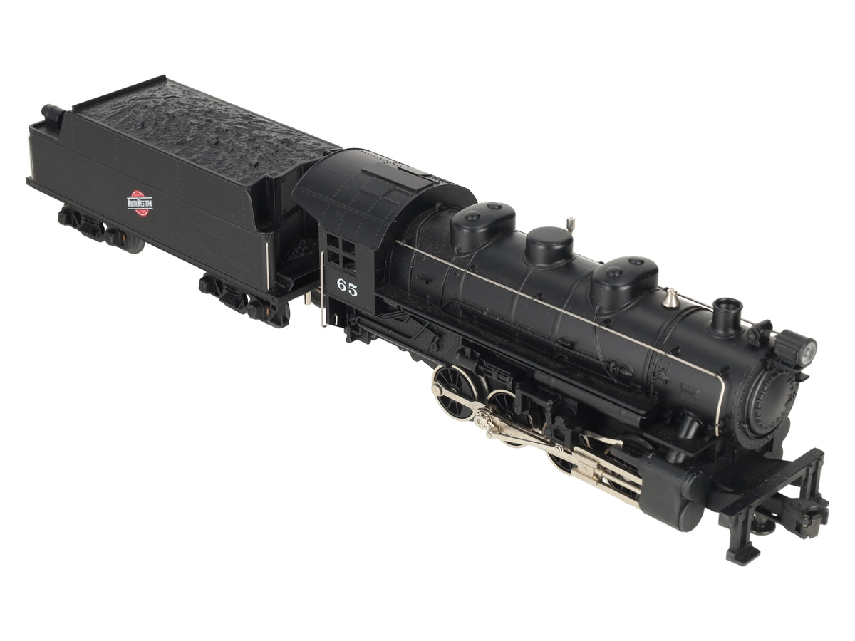 MTH 30-1112-1 O Chicago & Northwestern 0-8-0 Steam Locomotive Switcher w/PS1 #65 EX/Box