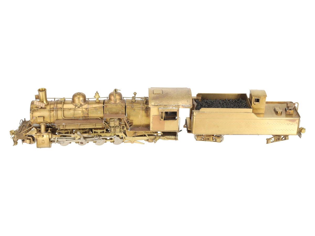 On3 2-8-2 Steam Locomotive w/ Tender - unpainted VG