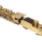 On3 2-8-2 Steam Locomotive w/ Tender - unpainted VG