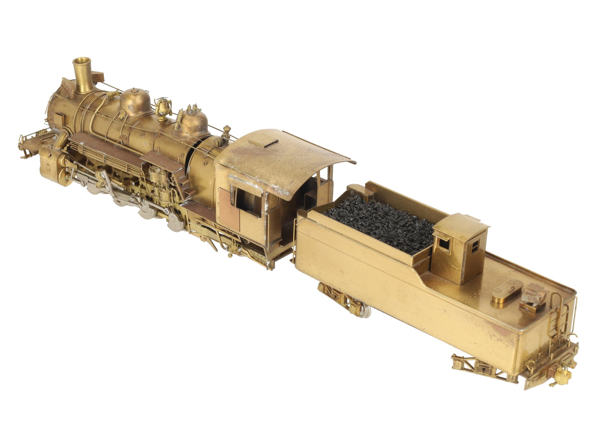 On3 2-8-2 Steam Locomotive w/ Tender - unpainted VG