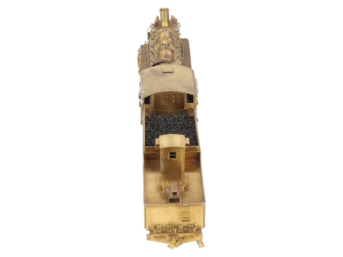 On3 2-8-2 Steam Locomotive w/ Tender - unpainted VG