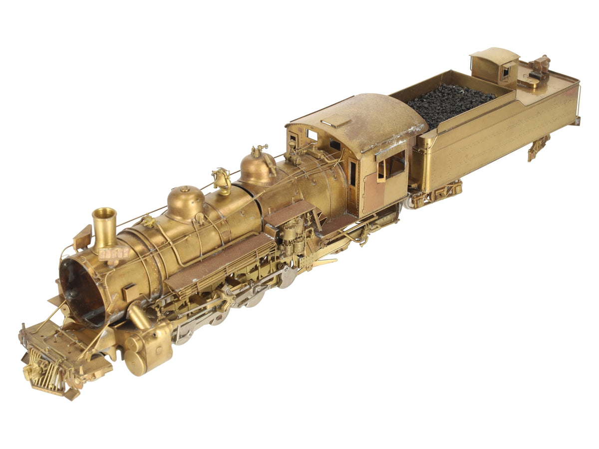 On3 2-8-2 Steam Locomotive w/ Tender - unpainted VG