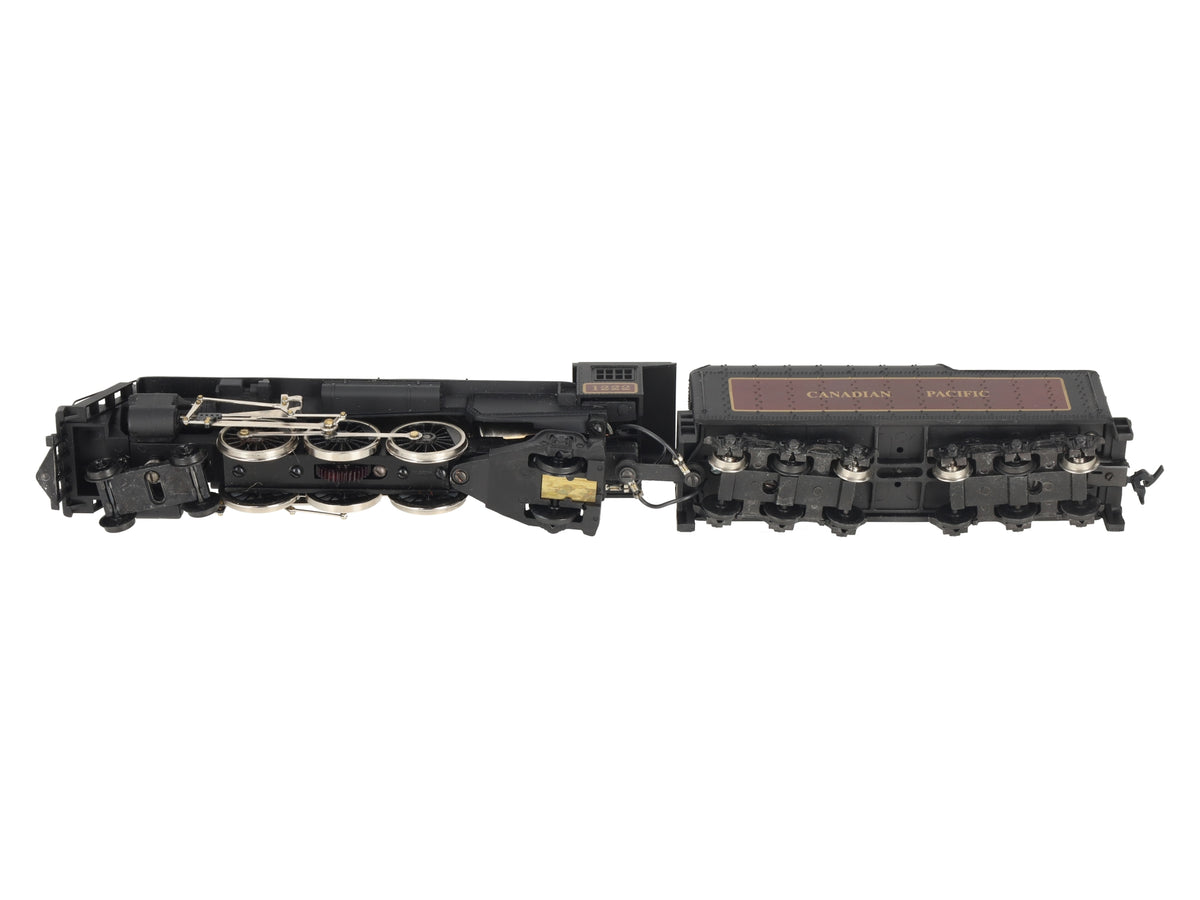 Mantua 349-080 HO Scale Canadian Pacific 4-6-2 Steam Locomotive & Tender #1222 EX/Box