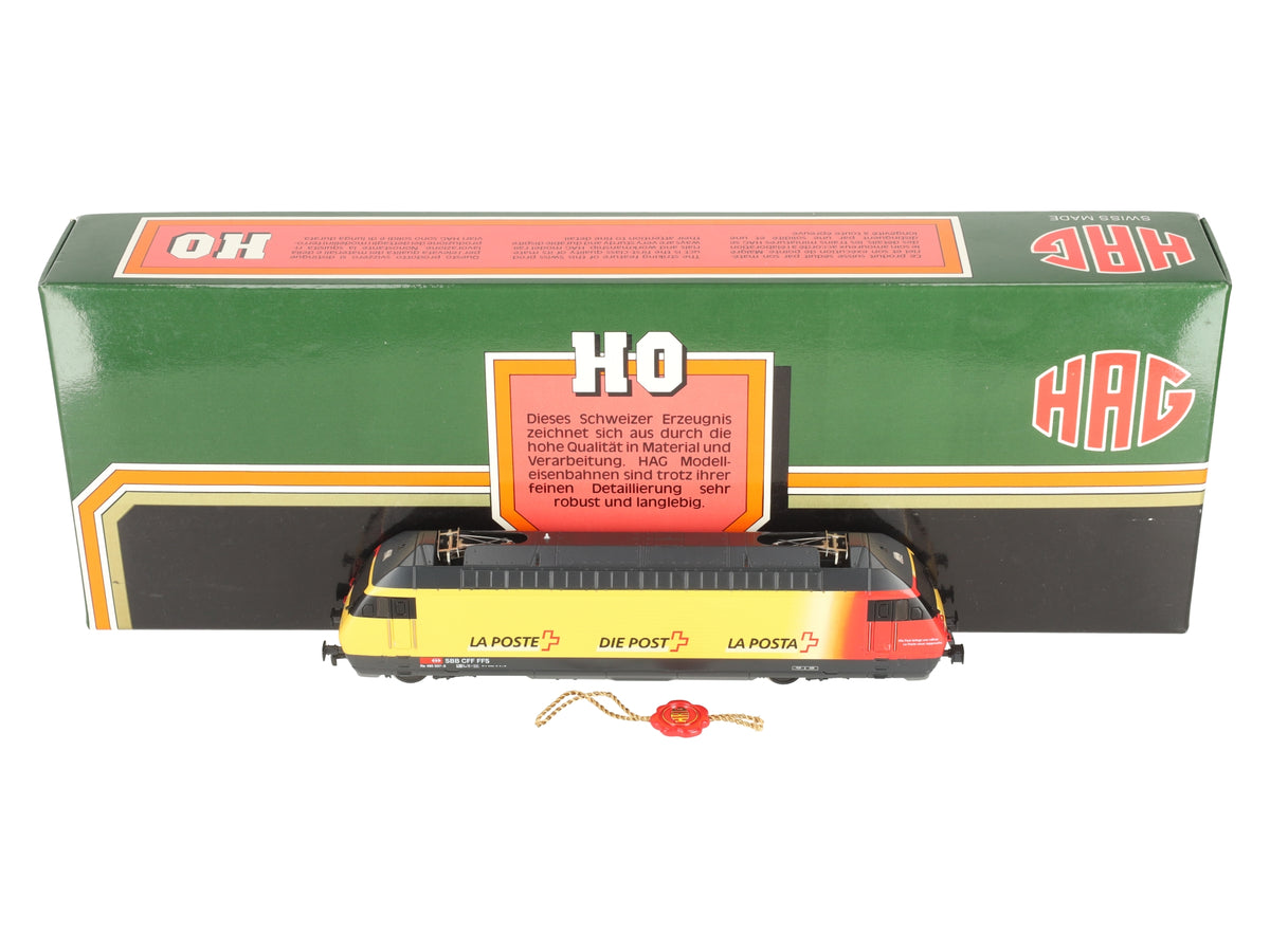 HAG 280 HO SBB La Poste Re 4/4 Typ 460 Electric Locomotive EX/Box