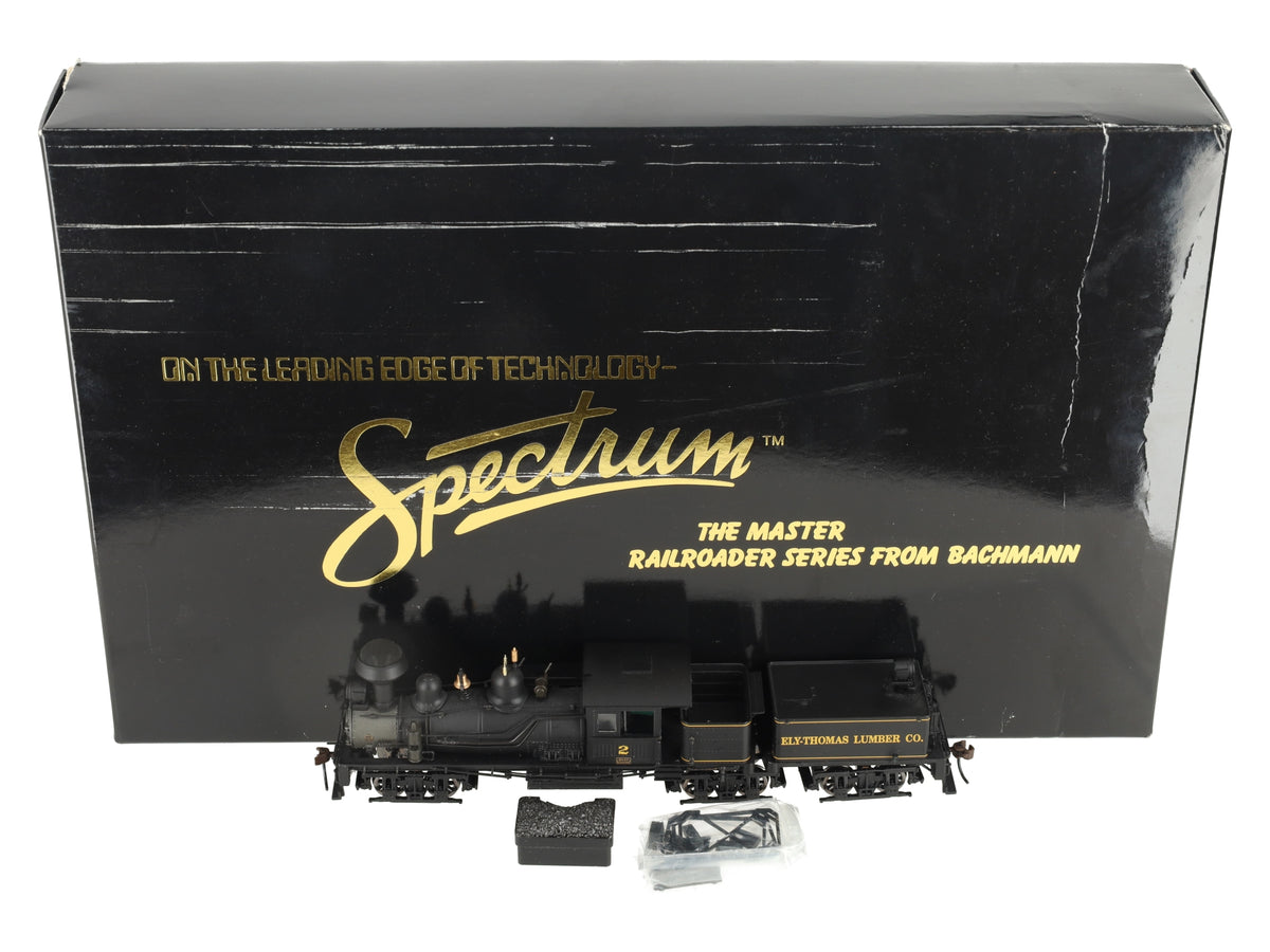 Bachmann 81904 HO Ely Thomas Lumber Co. 80-Ton Three-Truck Steam Shay #2 EX/Box
