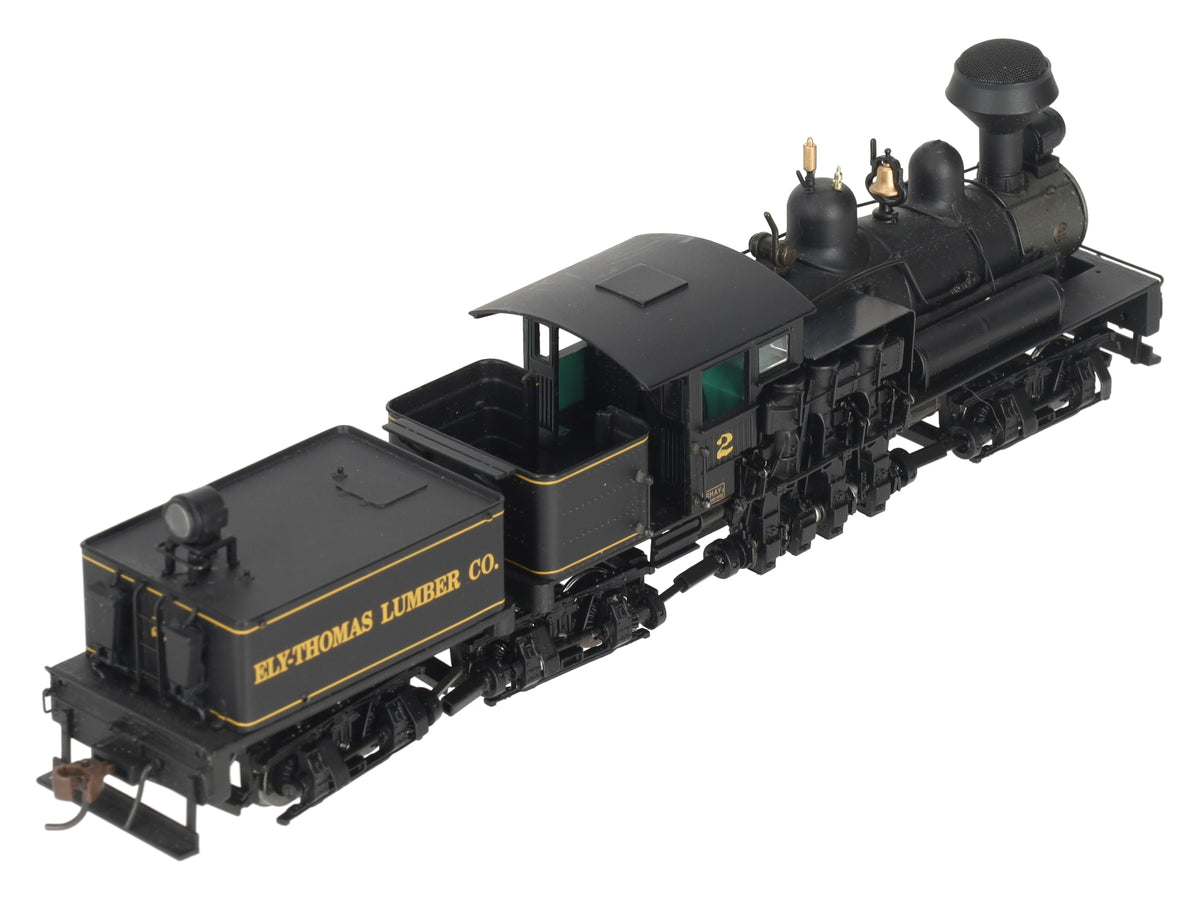 Bachmann 81904 HO Ely Thomas Lumber Co. 80-Ton Three-Truck Steam Shay #2 EX/Box