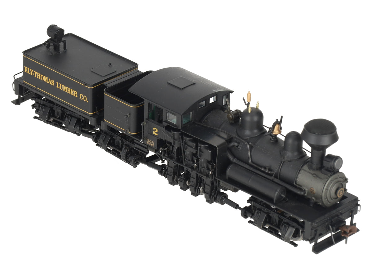 Bachmann 81904 HO Ely Thomas Lumber Co. 80-Ton Three-Truck Steam Shay #2 EX/Box