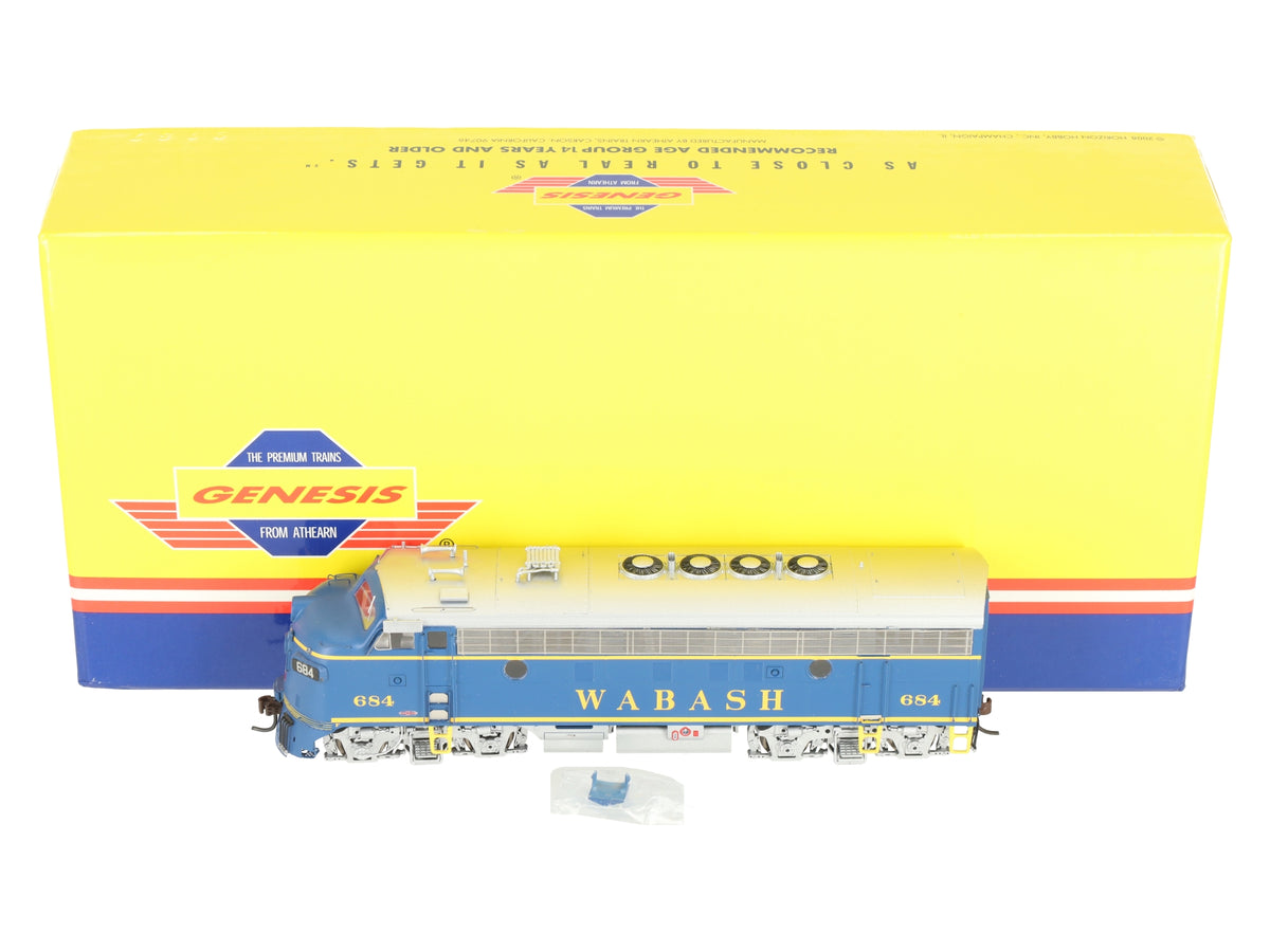 Athearn G22306 HO Wabash F-7A Diesel Locomotive #684 w/DCC/SND LN/Box
