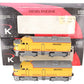 K-Line K-21911 O Union Pacific Alco AA Powered Diesel Locomotives #643/#644 EX/Box