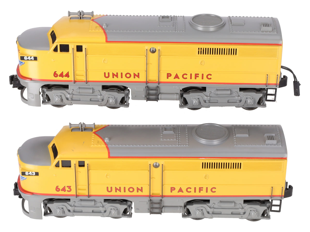 K-Line K-21911 O Union Pacific Alco AA Powered Diesel Locomotives #643/#644 EX/Box