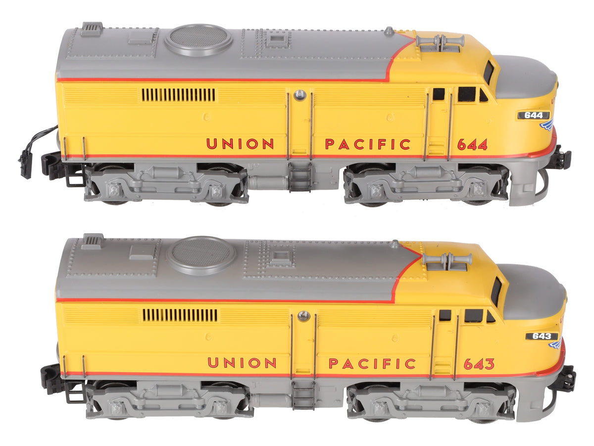 K-Line K-21911 O Union Pacific Alco AA Powered Diesel Locomotives #643/#644 EX/Box