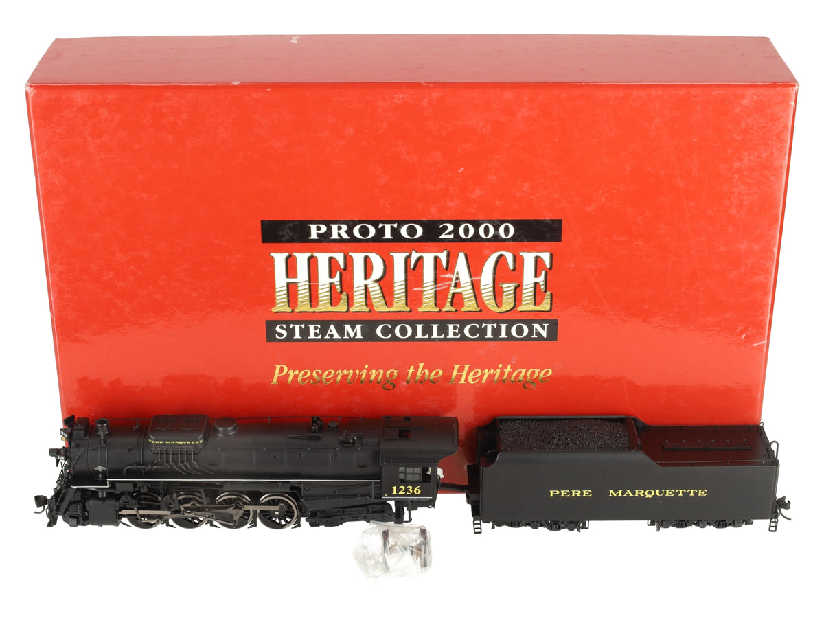 Walthers 920-31680 Proto 2000 PM 2-8-4 Berkshire Steam Locomotive with DCC EX/Box