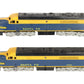 American Flyer 21910 Vintage S Gauge Santa Fe PA AA Diesel Set VG