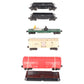 Lionel O Gauge Vintage Freight Cars #3472,3459,3469,3519,3462 [5] VG