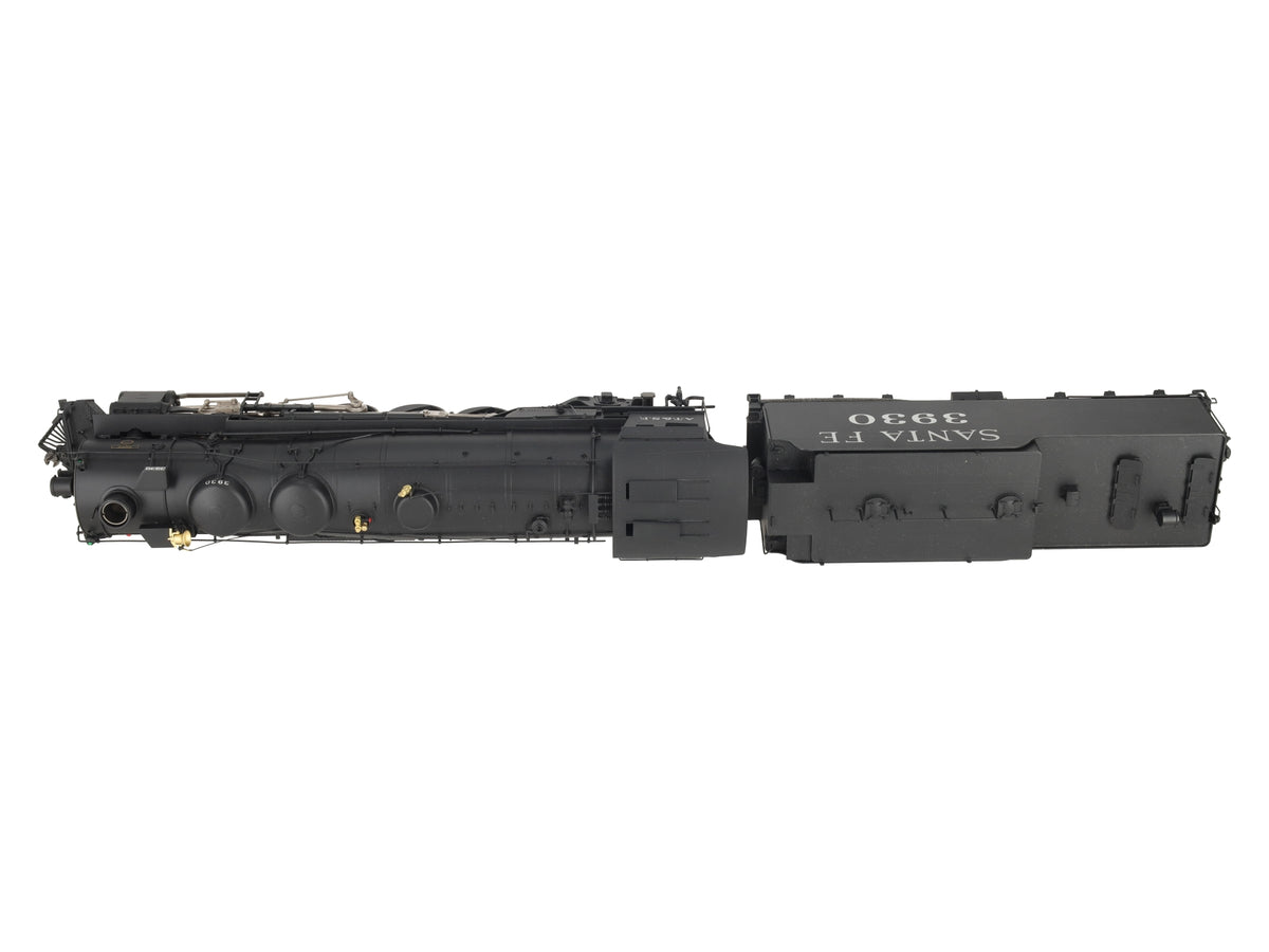 Sunset Models O Brass Santa Fe 3800 Class 2-10-2 Steam Loco & Tender (2-Rail) EX/Box