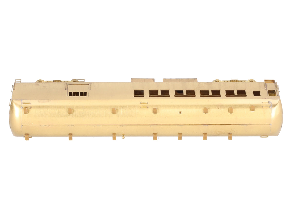 S. Soho & Co. HO Brass Southern Pacific 64' Rebuilt Combine-Unpainted EX/Box