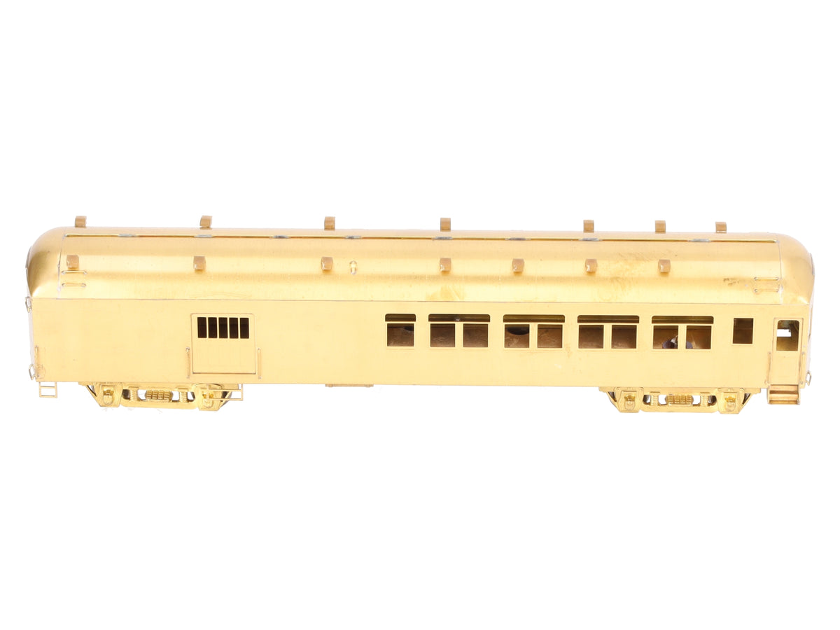 S. Soho & Co. HO Brass Southern Pacific 64' Rebuilt Combine-Unpainted EX/Box