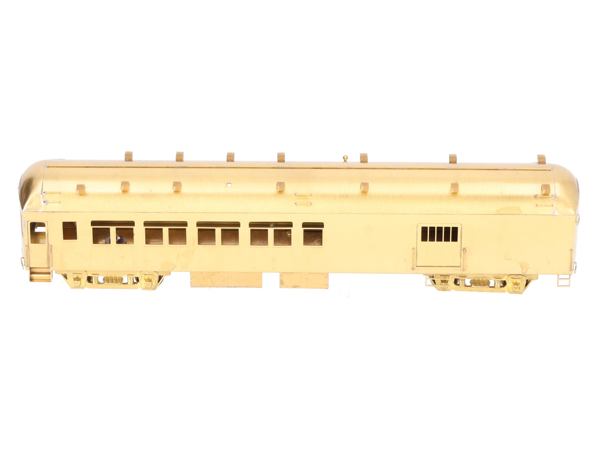 S. Soho & Co. HO Brass Southern Pacific 64' Rebuilt Combine-Unpainted EX/Box