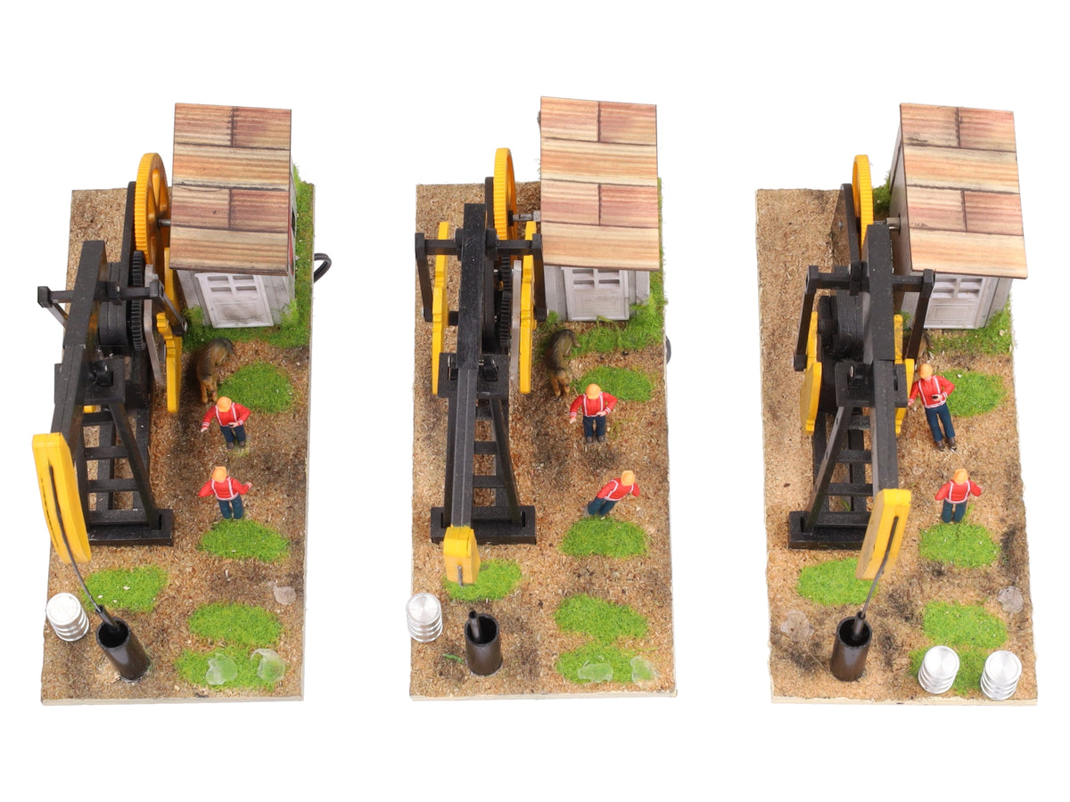 Menards 2759394 O Scale Texaco Beam Pump (3) EX