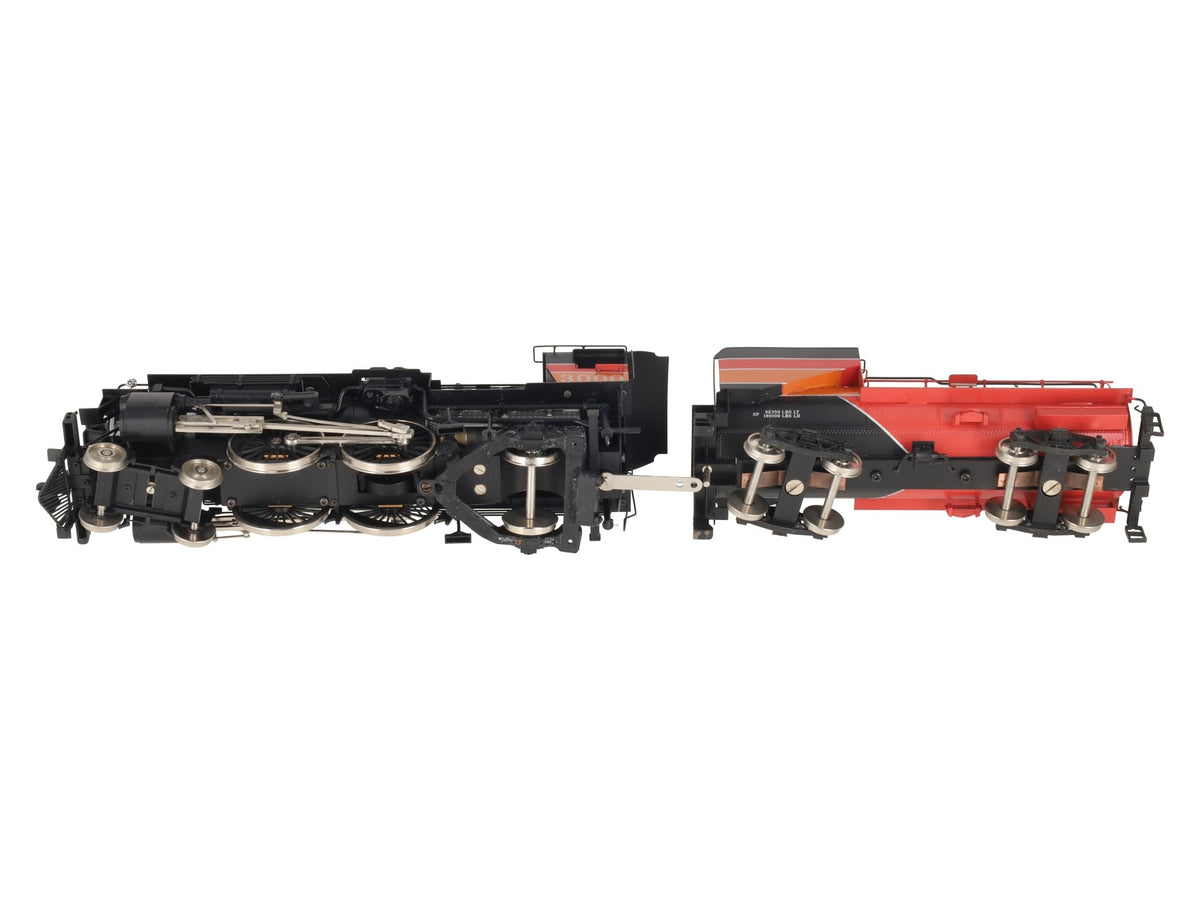 WMC O BRASS SP Daylight S-10 0-6-0 Steam Engine w/Lobaugh Vandy Tender -2 Rail EX