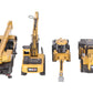 Hui Na Toys 1:50 Scale Assorted Alloy Diecast Construction Vehicles [4] EX