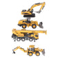 Hui Na Toys 1:50 Scale Assorted Alloy Diecast Construction Vehicles [4] EX