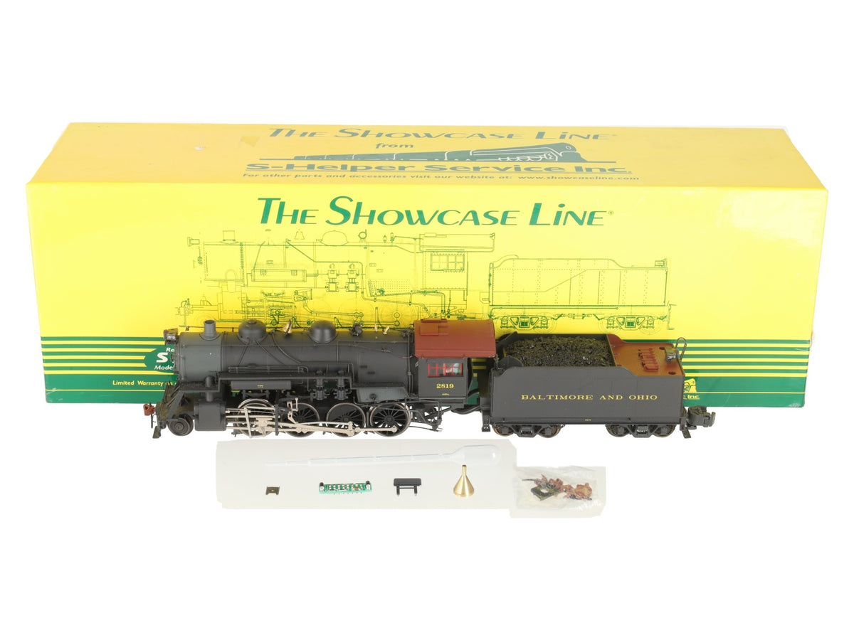 S-Helper 01052 2-8-0 B&O AC/DC Steam Locomotive #2819 EX/Box