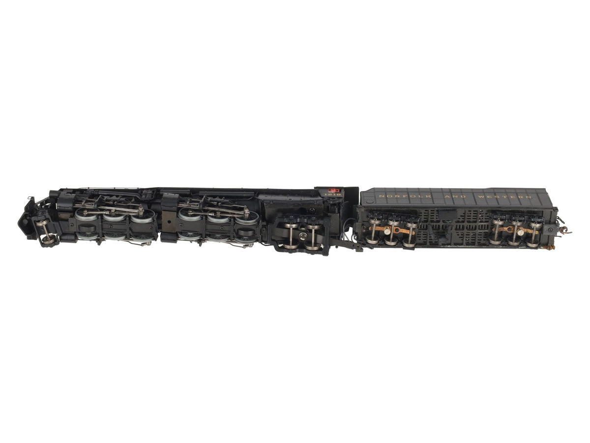 Broadway Limited 012 HO N&W Class A 2-6-6-4 Steam Locomotive & Tender #1218 EX/Box
