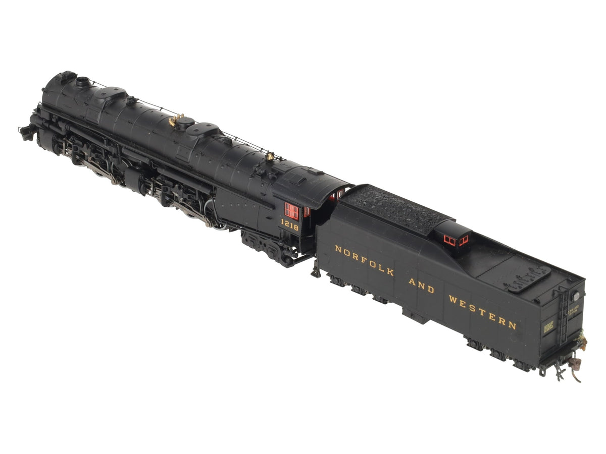 Broadway Limited 012 HO N&W Class A 2-6-6-4 Steam Locomotive & Tender #1218 EX/Box