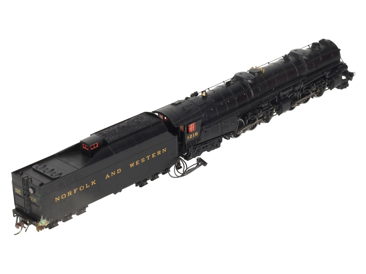 Broadway Limited 012 HO N&W Class A 2-6-6-4 Steam Locomotive & Tender #1218 EX/Box