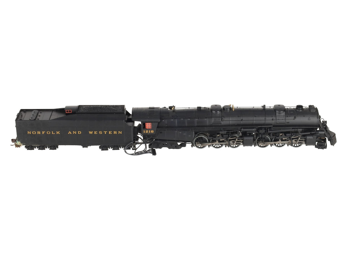 Broadway Limited 012 HO N&W Class A 2-6-6-4 Steam Locomotive & Tender #1218 EX/Box