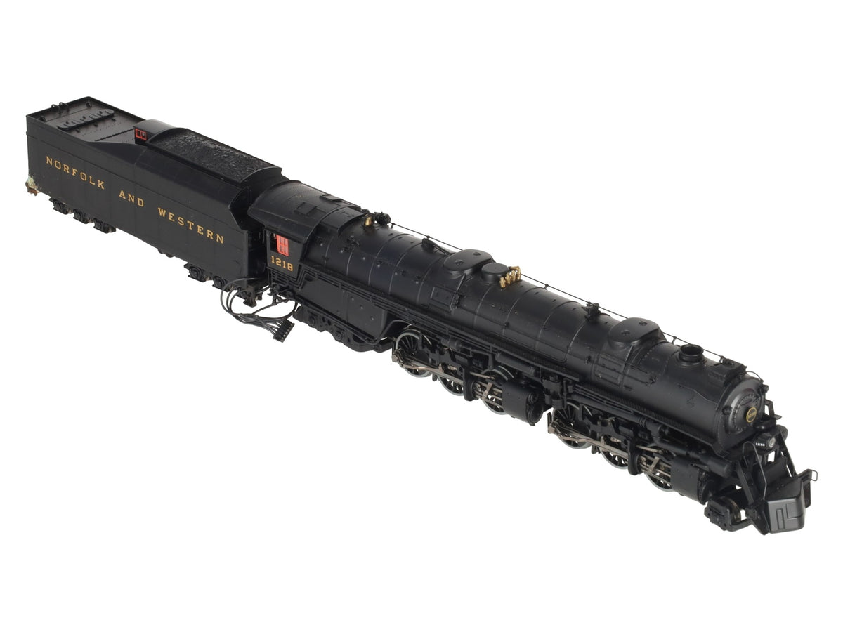 Broadway Limited 012 HO N&W Class A 2-6-6-4 Steam Locomotive & Tender #1218 EX/Box