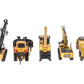 Hui Na Toys 1:50 Scale Assorted Alloy Diecast Construction Vehicles [5] EX