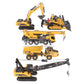 Hui Na Toys 1:50 Scale Assorted Alloy Diecast Construction Vehicles [5] EX