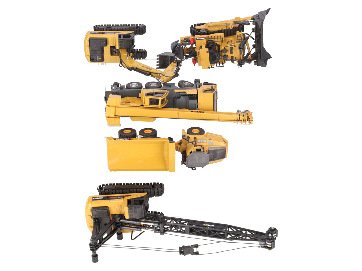Hui Na Toys 1:50 Scale Assorted Alloy Diecast Construction Vehicles [5] EX