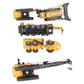 Hui Na Toys 1:50 Scale Assorted Alloy Diecast Construction Vehicles [5] EX