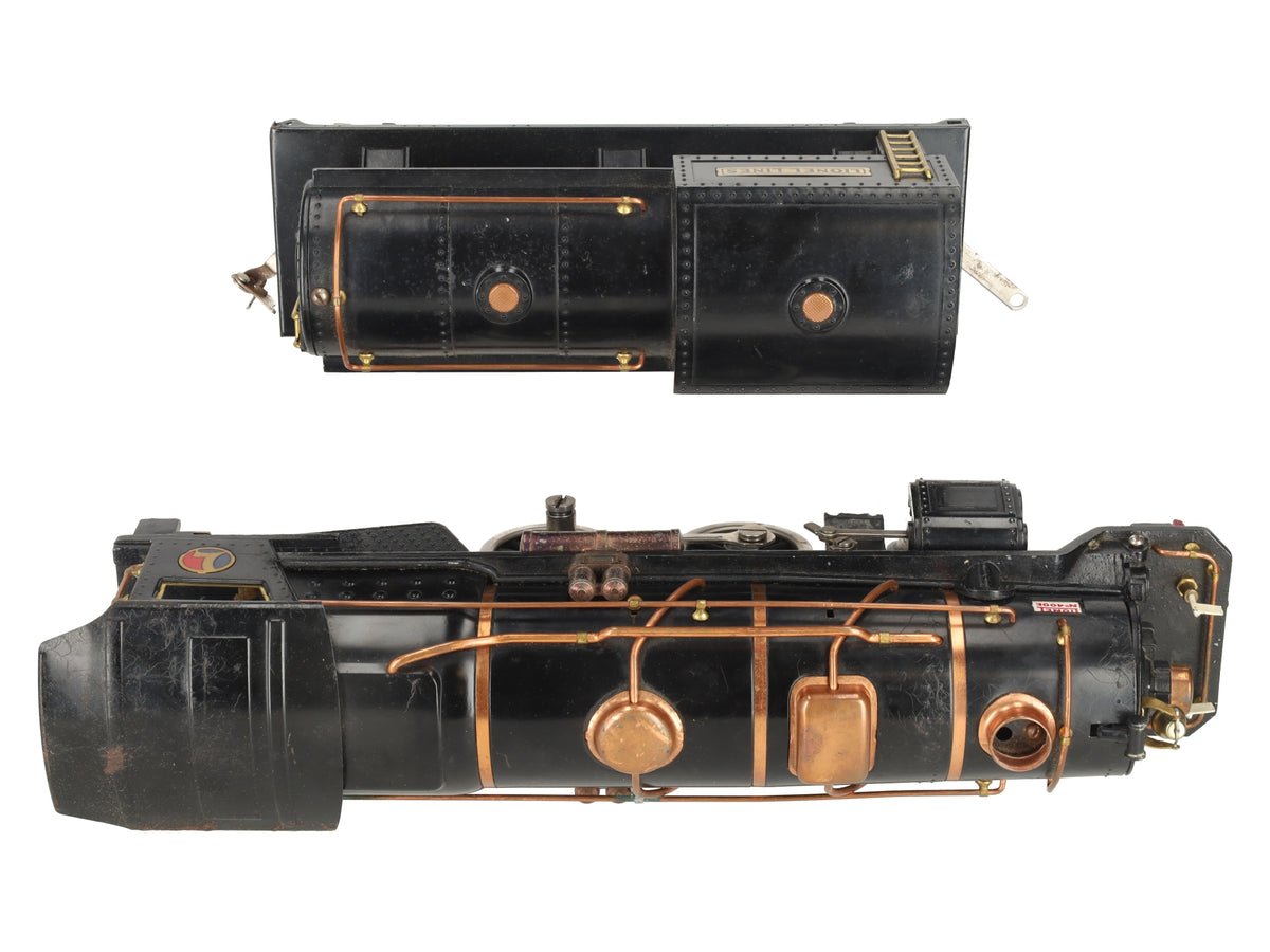 Lionel 400E Vintage Standard Gauge 4-4-4 Steam Locomotive & Tender/Box