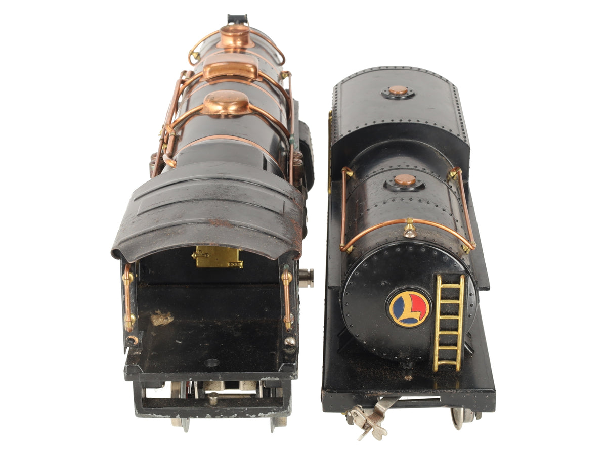 Lionel 400E Vintage Standard Gauge 4-4-4 Steam Locomotive & Tender/Box
