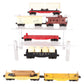 Lionel Vintage O Gauge Train Cars 6111, 6111, 6112, 6014, 6017, 6800, 6430 [7] VG