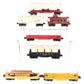 Lionel Vintage O Gauge Train Cars 6111, 6111, 6112, 6014, 6017, 6800, 6430 [7] VG