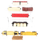 Lionel Vintage O Gauge Train Cars 6111, 6111, 6112, 6014, 6017, 6800, 6430 [7] VG