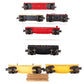 Lionel Vintage O Gauge Train Cars 6111, 6111, 6112, 6014, 6017, 6800, 6430 [7] VG