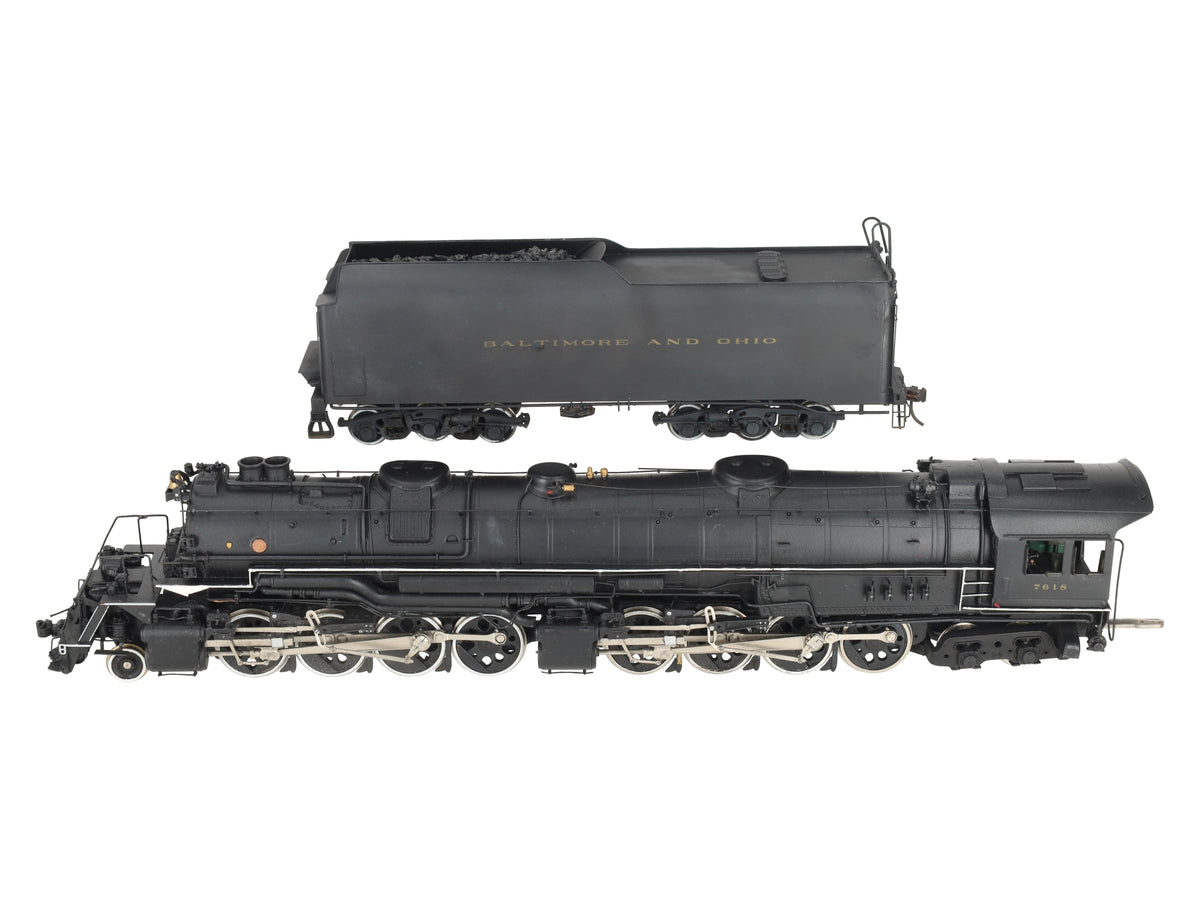 Westside Model Co. BRASS O B&O 2-8-8-4 EM-1 Steam Loco/Tender #7618 (2 Rail) EX/Box